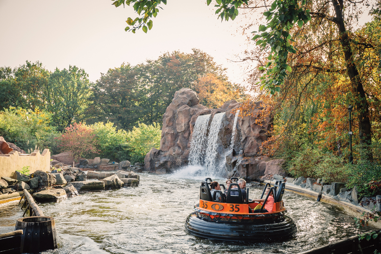 efteling piranacirca waterval